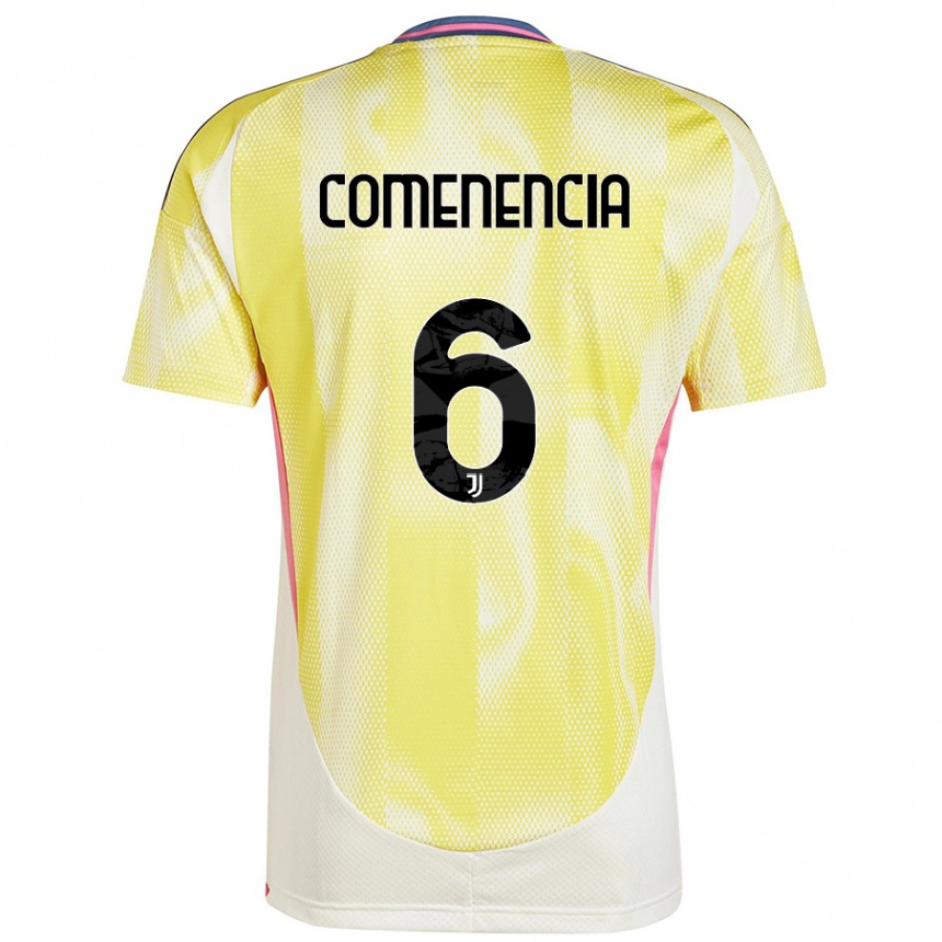 Hombre Fútbol Camiseta Livano Comenencia #6 Amarillo Solar 2ª Equipación 2024/25 Argentina