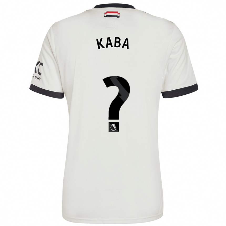 Hombre Fútbol Camiseta Sekou Kaba #0 Blanquecino Equipación Tercera 2024/25 Argentina