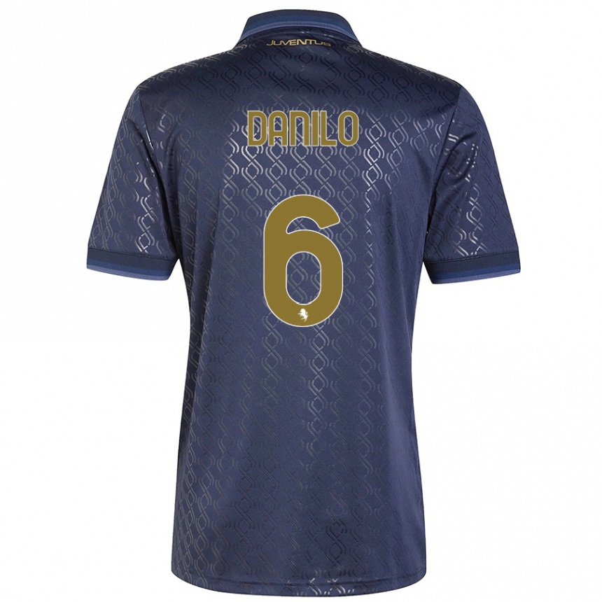 Hombre Fútbol Camiseta Danilo #6 Azul Marino Equipación Tercera 2024/25 Argentina