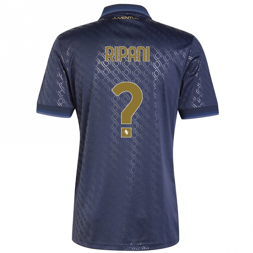 Hombre Fútbol Camiseta Diego Ripani #0 Azul Marino Equipación Tercera 2024/25 Argentina