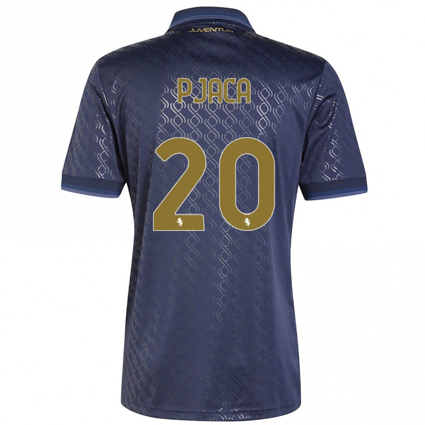 Hombre Fútbol Camiseta Marko Pjaca #20 Azul Marino Equipación Tercera 2024/25 Argentina