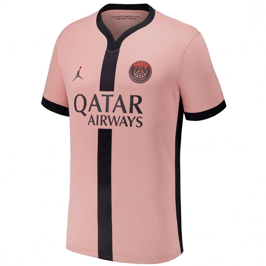 Hombre Fútbol Camiseta Lahna Diawara #0 Rosa Óxido Equipación Tercera 2024/25 Argentina