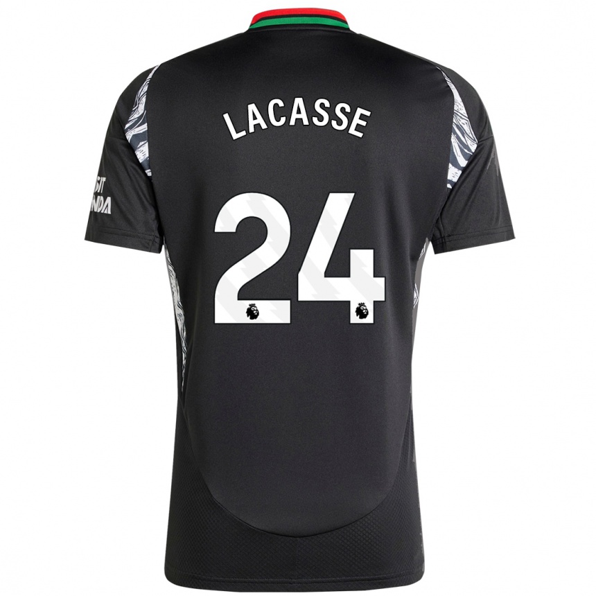 Mujer Fútbol Camiseta Cloé Lacasse #24 Negro 2ª Equipación 2024/25 Argentina