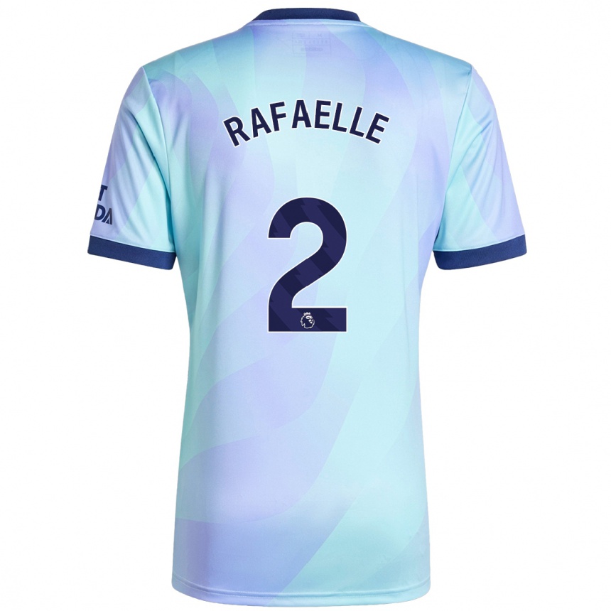 Mujer Fútbol Camiseta Rafaelle Souza #2 Agua Equipación Tercera 2024/25 Argentina