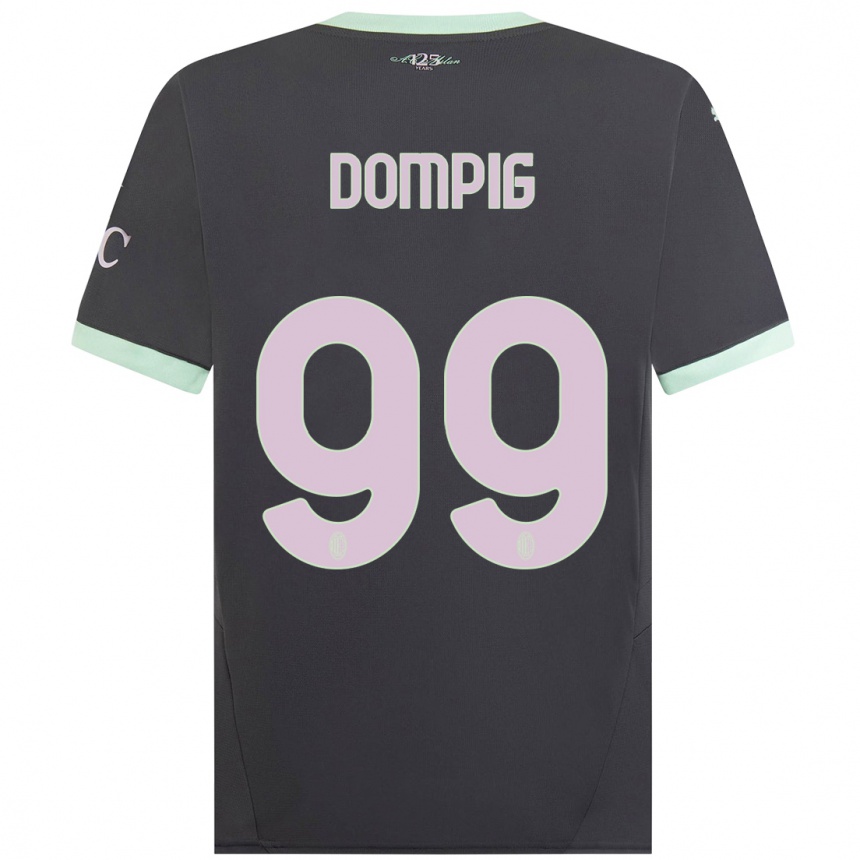 Mujer Fútbol Camiseta Chanté Dompig #99 Gris Equipación Tercera 2024/25 Argentina