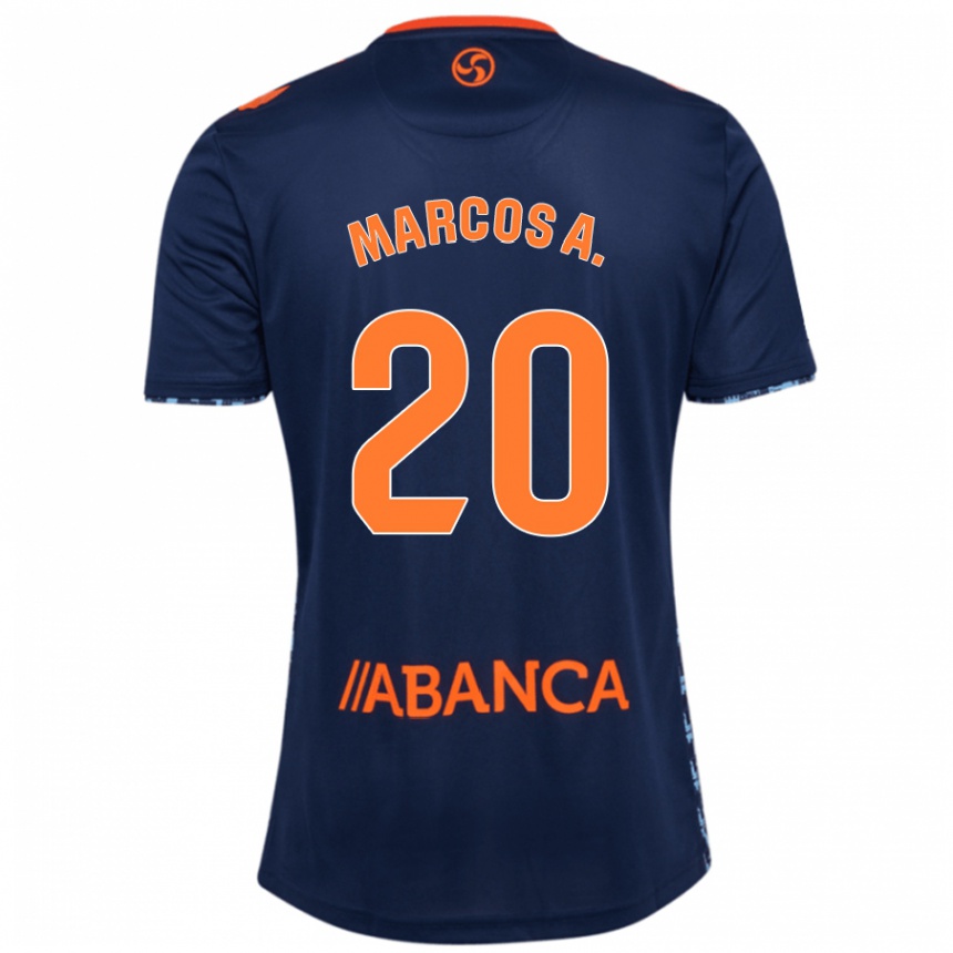 Niño Fútbol Camiseta Marcos Alonso #20 Negro Rojo 2ª Equipación 2024/25 Argentina