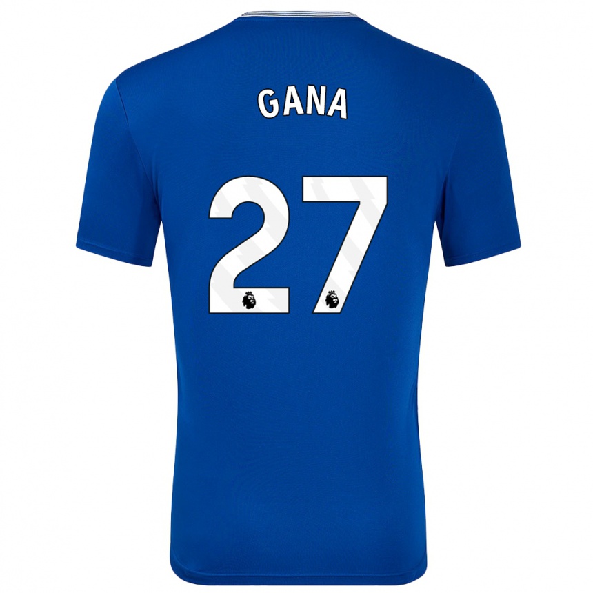 Niño Fútbol Camiseta Idrissa Gueye #27 Azul Con 1ª Equipación 2024/25 Argentina