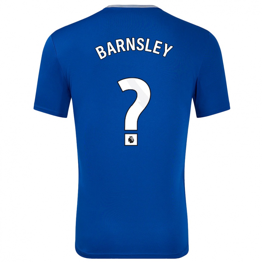 Niño Fútbol Camiseta Fraser Barnsley #0 Azul Con 1ª Equipación 2024/25 Argentina