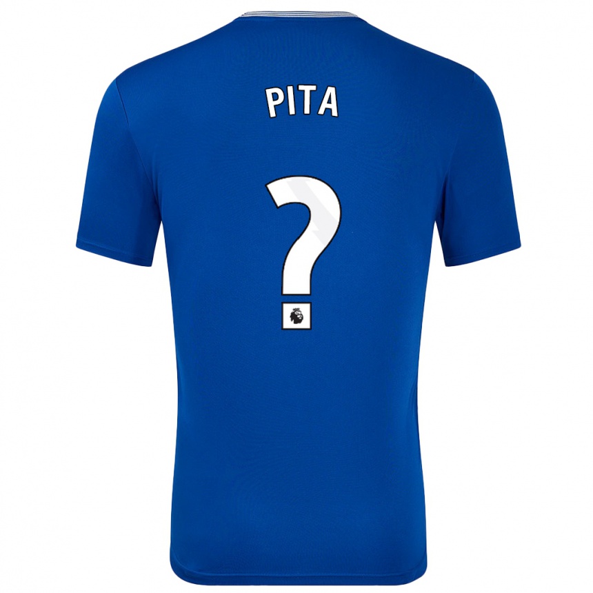 Niño Fútbol Camiseta Shea Pita #0 Azul Con 1ª Equipación 2024/25 Argentina