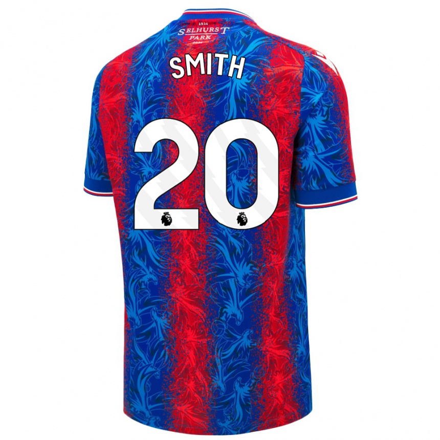 Niño Fútbol Camiseta Hope Smith #20 Rayas Rojas Y Azules 1ª Equipación 2024/25 Argentina