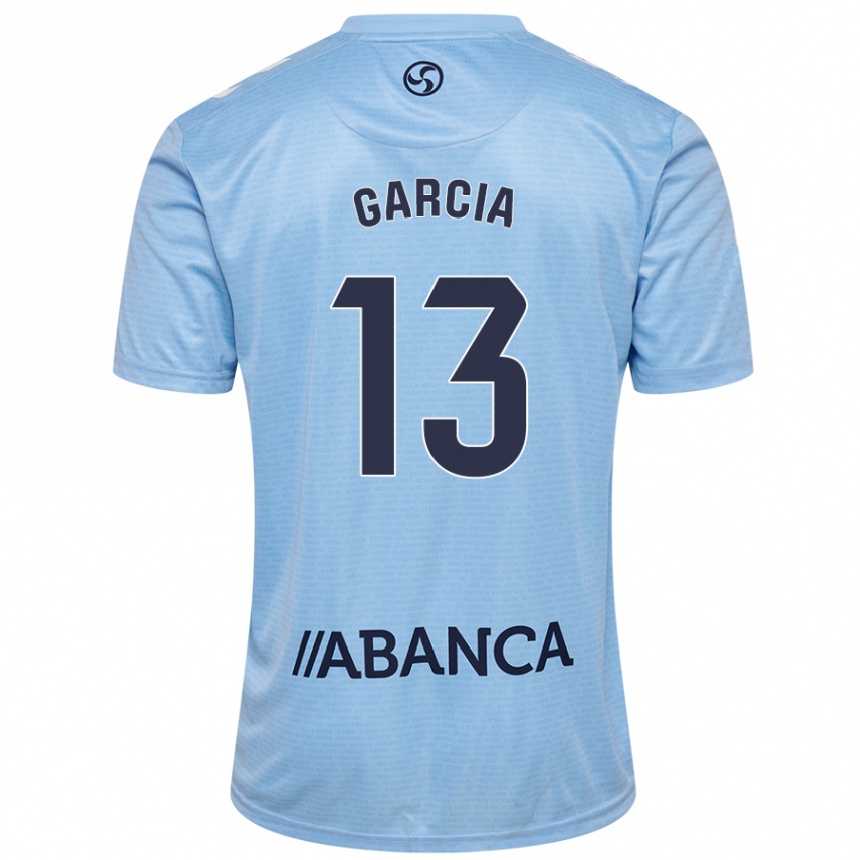 Niño Fútbol Camiseta Raúl García #13 Azul Cielo 1ª Equipación 2024/25 Argentina