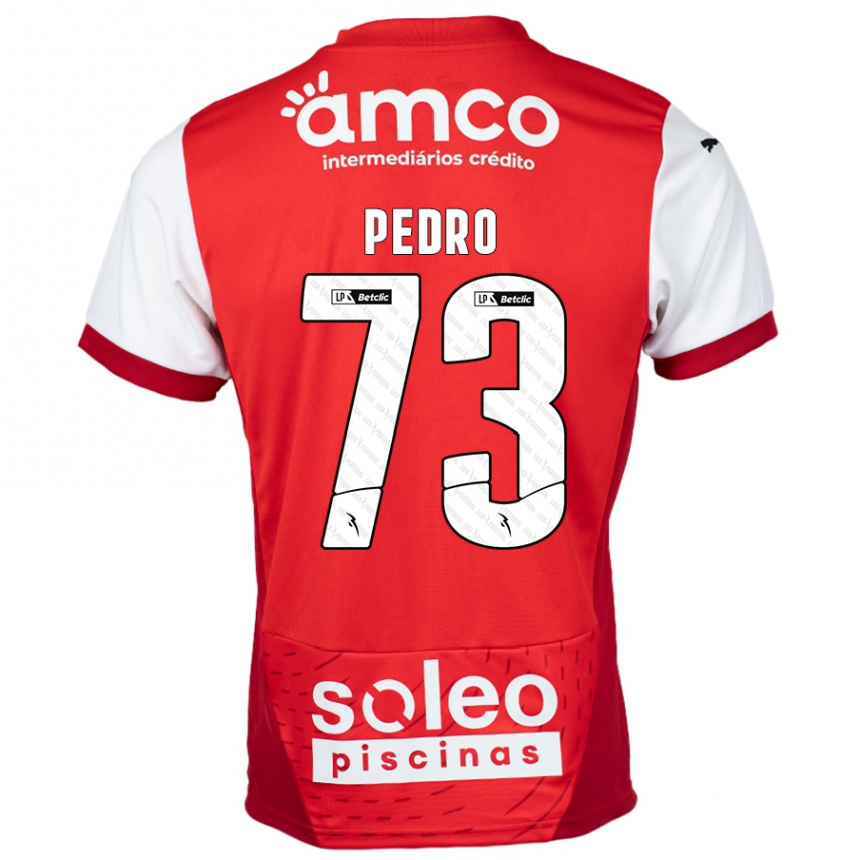 Niño Fútbol Camiseta Zé Pedro #73 Rojo Blanco 1ª Equipación 2024/25 Argentina