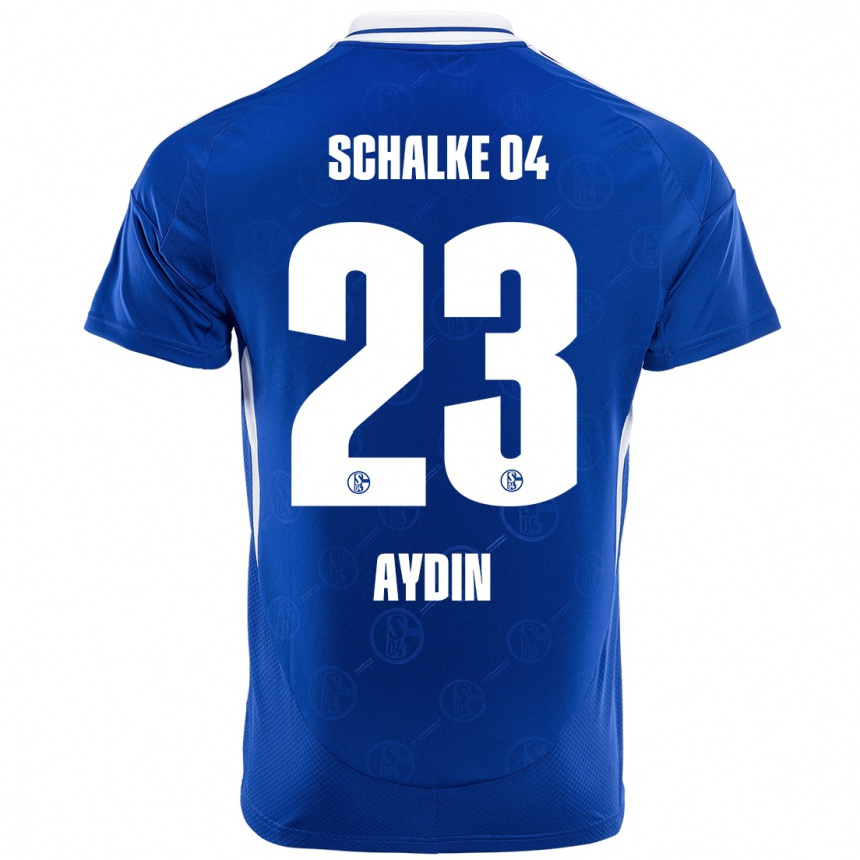 Niño Fútbol Camiseta Mehmet Aydın #23 Azul Real 1ª Equipación 2024/25 Argentina