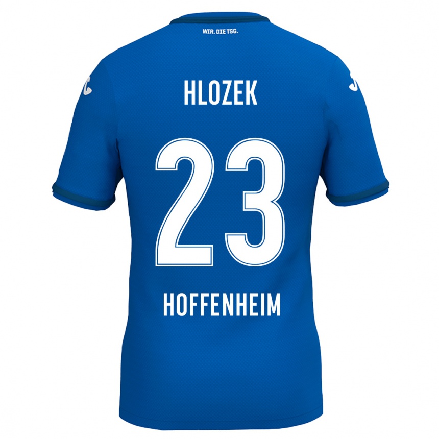 Niño Fútbol Camiseta Adam Hlozek #23 Azul Real 1ª Equipación 2024/25 Argentina