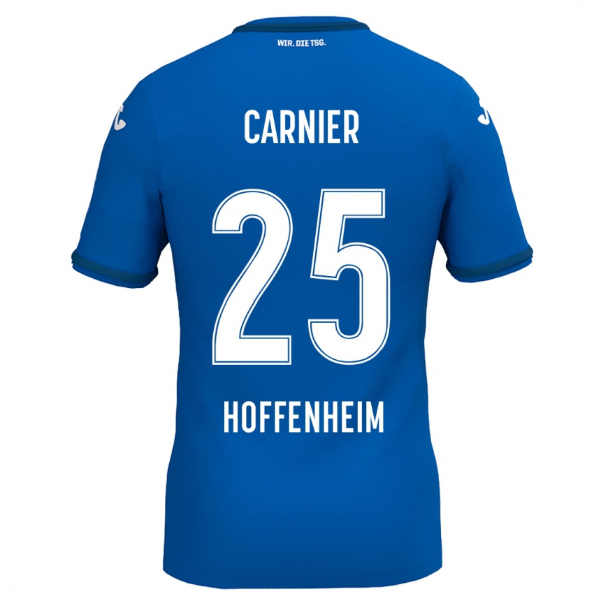 Niño Fútbol Camiseta Alekseï Carnier #25 Azul Real 1ª Equipación 2024/25 Argentina