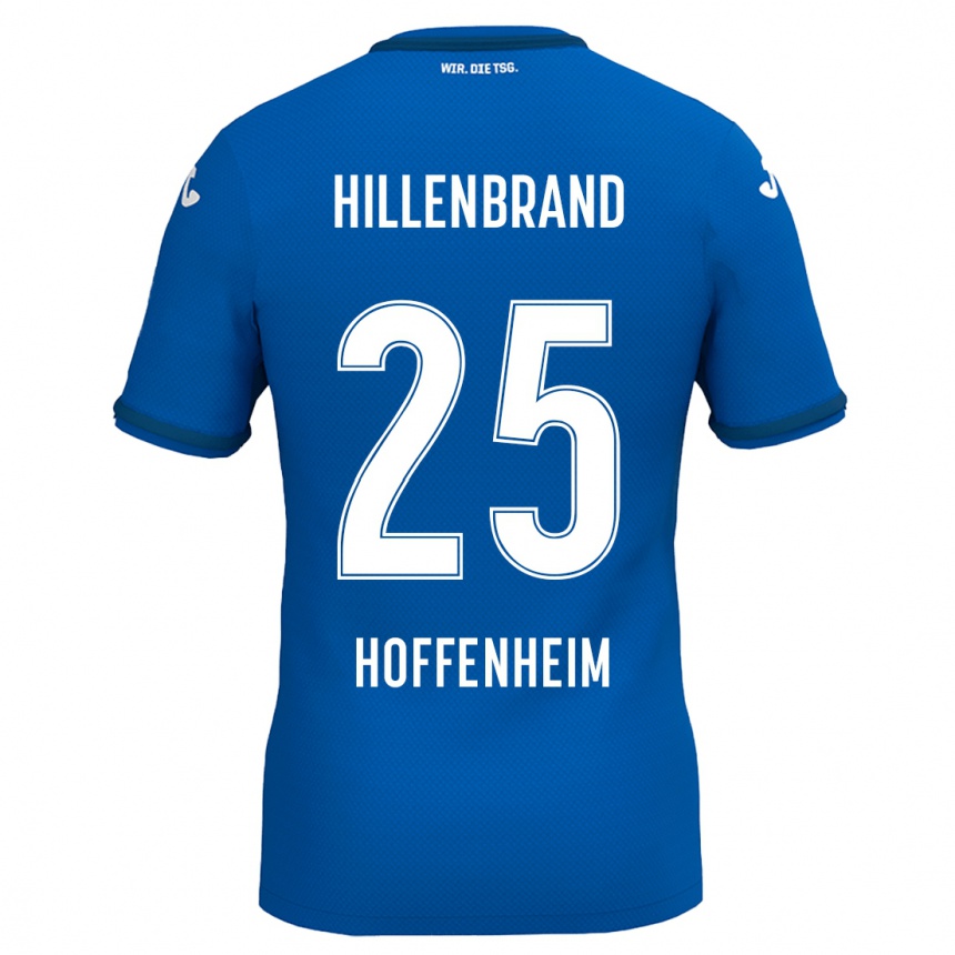 Niño Fútbol Camiseta Jack Hillenbrand #25 Azul Real 1ª Equipación 2024/25 Argentina