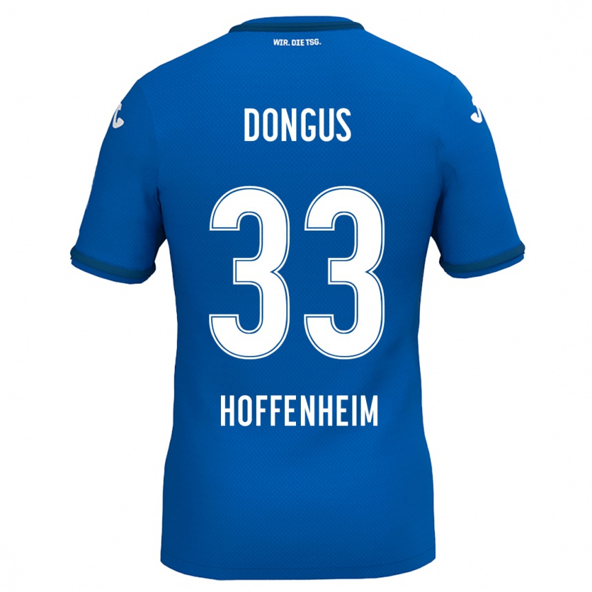 Niño Fútbol Camiseta Fabienne Dongus #33 Azul Real 1ª Equipación 2024/25 Argentina