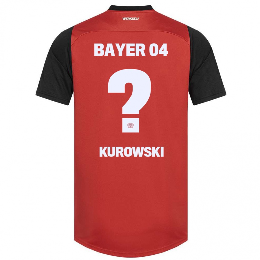 Niño Fútbol Camiseta Julien Kurowski #0 Rojo Negro 1ª Equipación 2024/25 Argentina