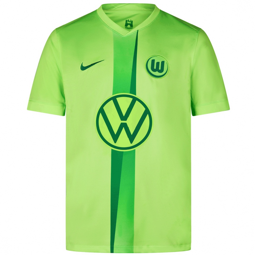 Niño Fútbol Camiseta Serkan Cetin #16 Verde Fluorescente 1ª Equipación 2024/25 Argentina