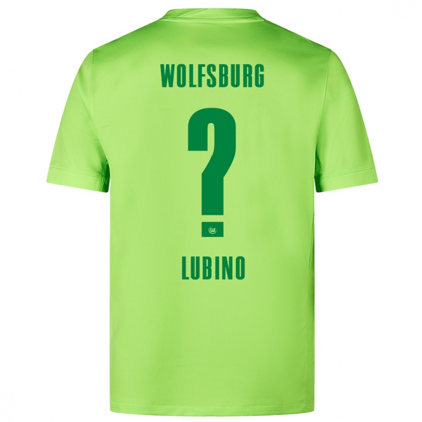 Niño Fútbol Camiseta Francesco Lubino #0 Verde Fluorescente 1ª Equipación 2024/25 Argentina