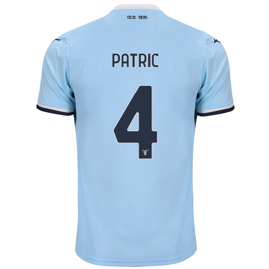 Niño Fútbol Camiseta Patric #4 Azul 1ª Equipación 2024/25 Argentina