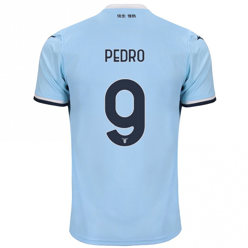 Niño Fútbol Camiseta Pedro #9 Azul 1ª Equipación 2024/25 Argentina