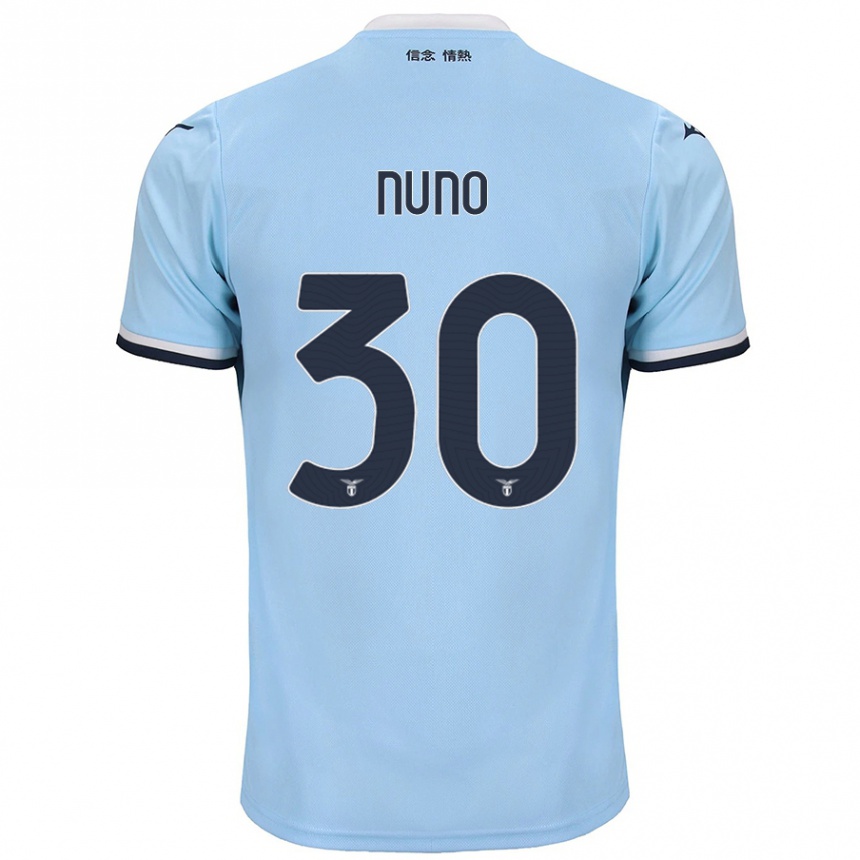 Niño Fútbol Camiseta Nuno Tavares #30 Azul 1ª Equipación 2024/25 Argentina