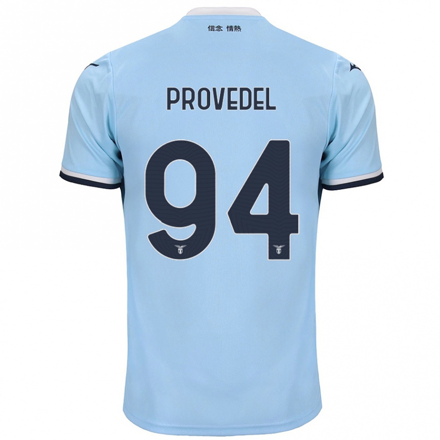 Niño Fútbol Camiseta Ivan Provedel #94 Azul 1ª Equipación 2024/25 Argentina