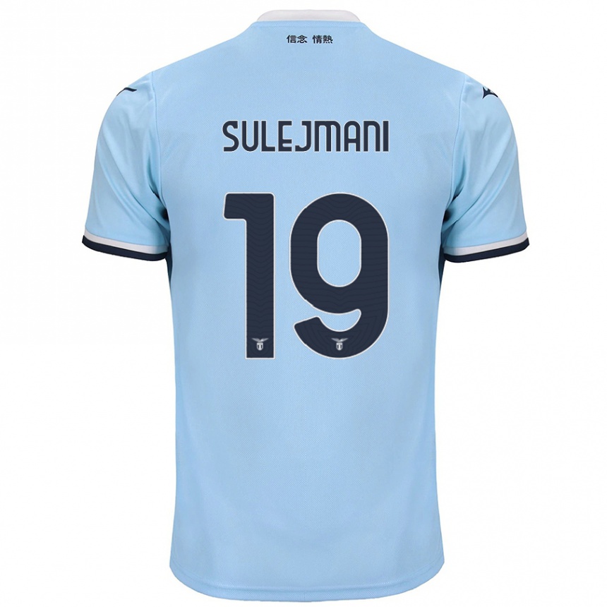 Niño Fútbol Camiseta Flavio Sulejmani #19 Azul 1ª Equipación 2024/25 Argentina