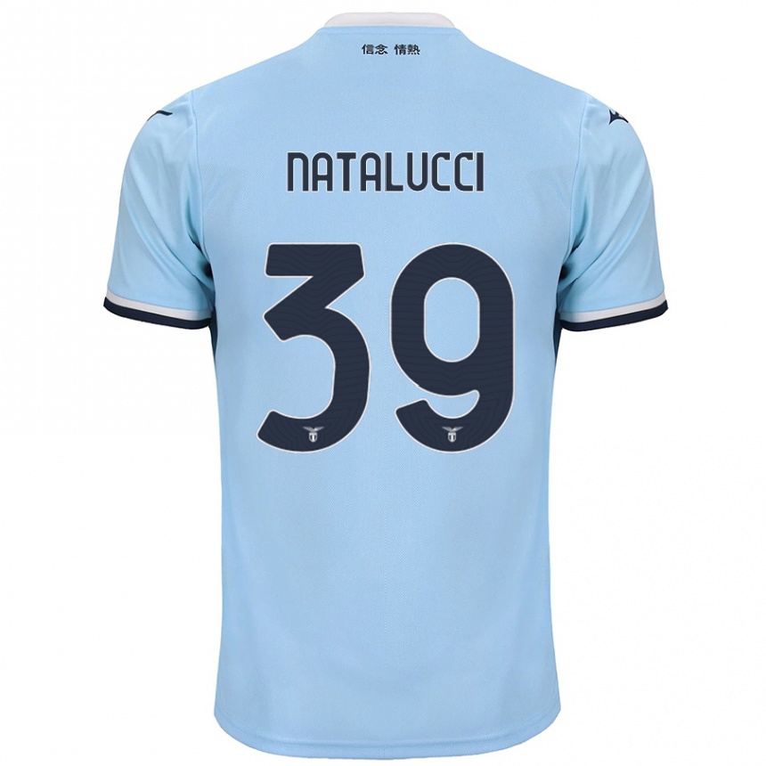 Niño Fútbol Camiseta Serena Natalucci #39 Azul 1ª Equipación 2024/25 Argentina