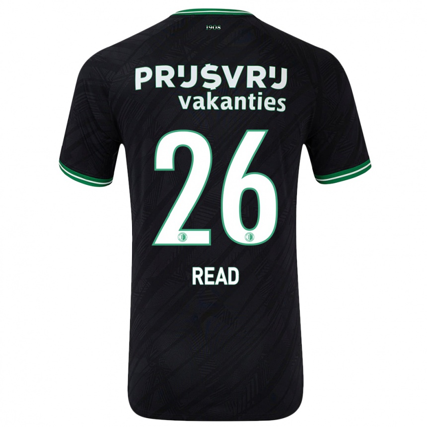 Niño Fútbol Camiseta Givairo Read #26 Negro Verde 2ª Equipación 2024/25 Argentina