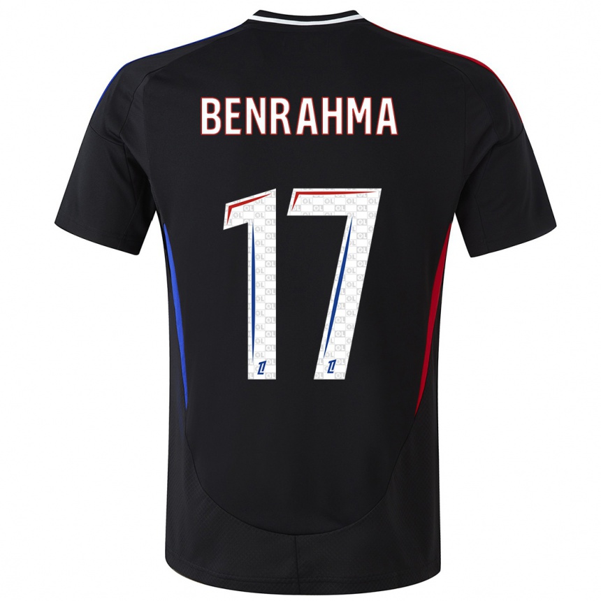 Niño Fútbol Camiseta Saïd Benrahma #17 Negro 2ª Equipación 2024/25 Argentina