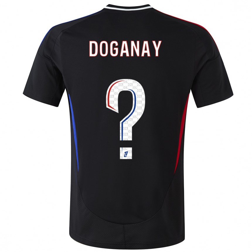 Niño Fútbol Camiseta Kenan Doganay #0 Negro 2ª Equipación 2024/25 Argentina