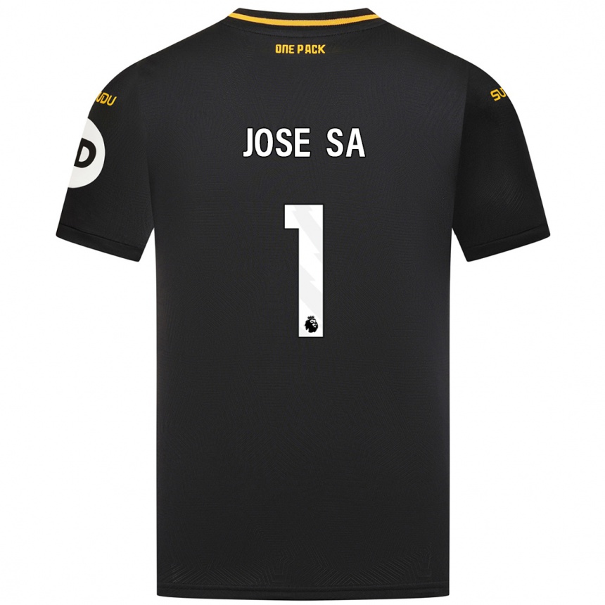 Niño Fútbol Camiseta José Sá #1 Negro 2ª Equipación 2024/25 Argentina