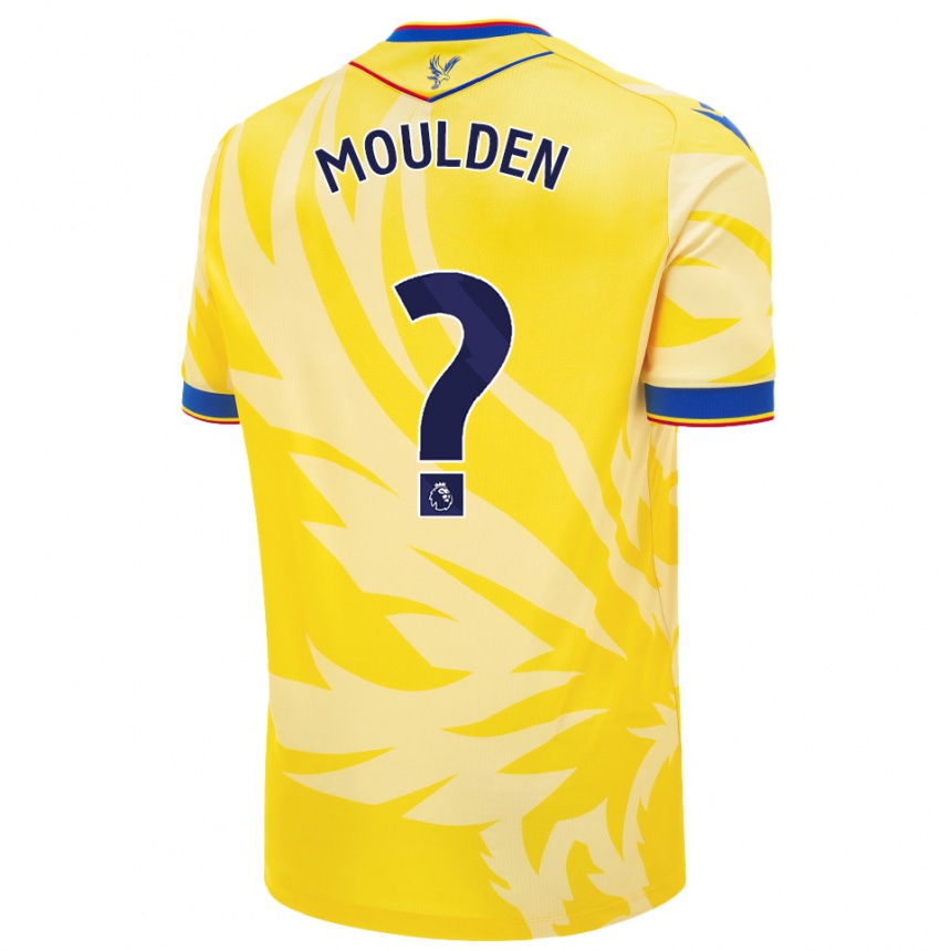 Niño Fútbol Camiseta Louie Moulden #0 Amarillo 2ª Equipación 2024/25 Argentina