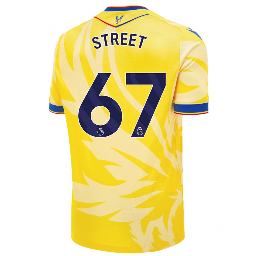 Niño Fútbol Camiseta Rob Street #67 Amarillo 2ª Equipación 2024/25 Argentina