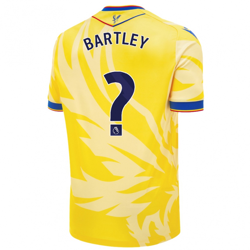 Niño Fútbol Camiseta Ryan Bartley #0 Amarillo 2ª Equipación 2024/25 Argentina