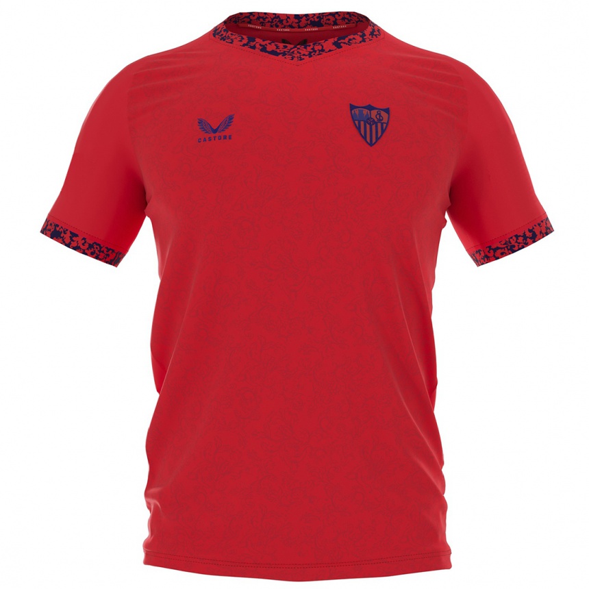 Niño Fútbol Camiseta Manuel Maza #0 Rojo 2ª Equipación 2024/25 Argentina