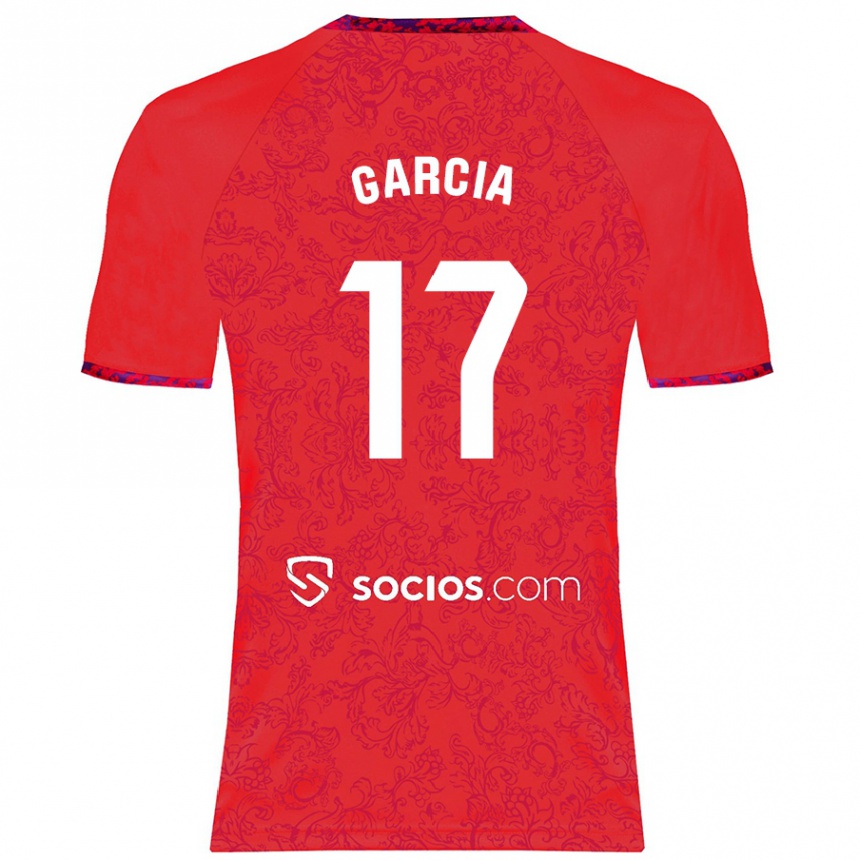 Niño Fútbol Camiseta Débora García #17 Rojo 2ª Equipación 2024/25 Argentina