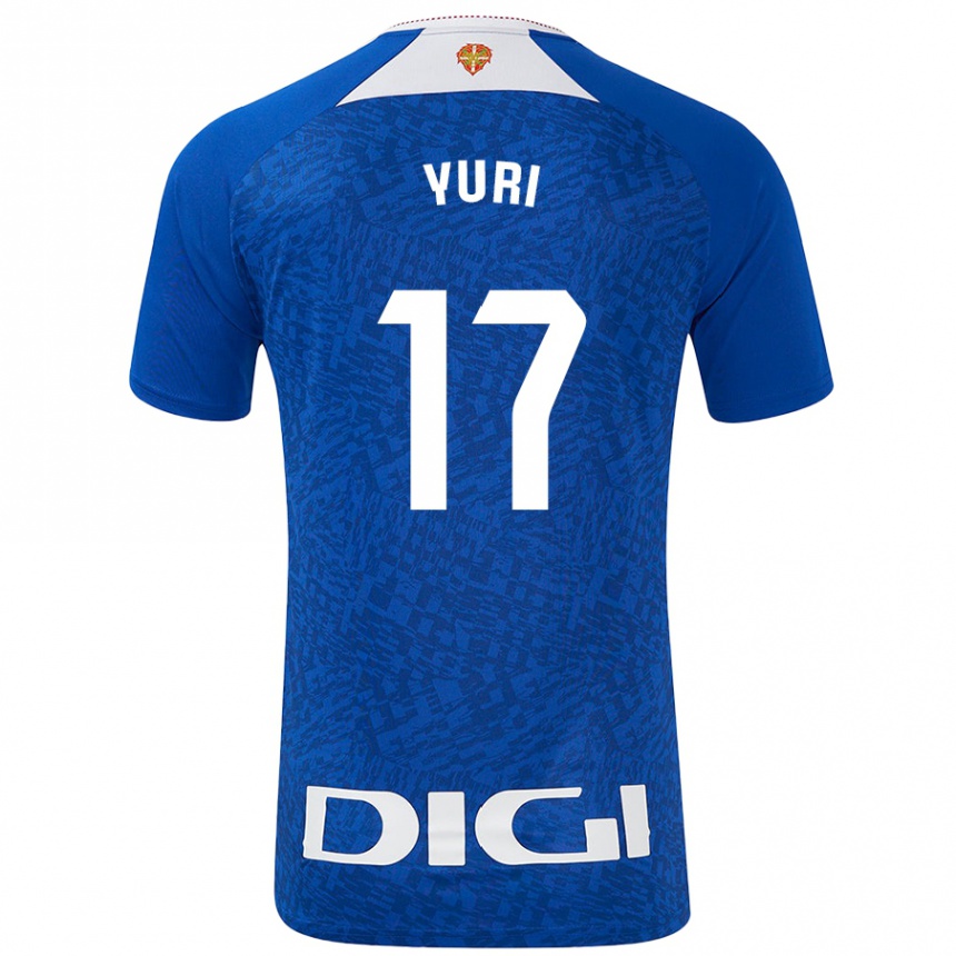 Niño Fútbol Camiseta Yuri Berchiche #17 Azul Real 2ª Equipación 2024/25 Argentina