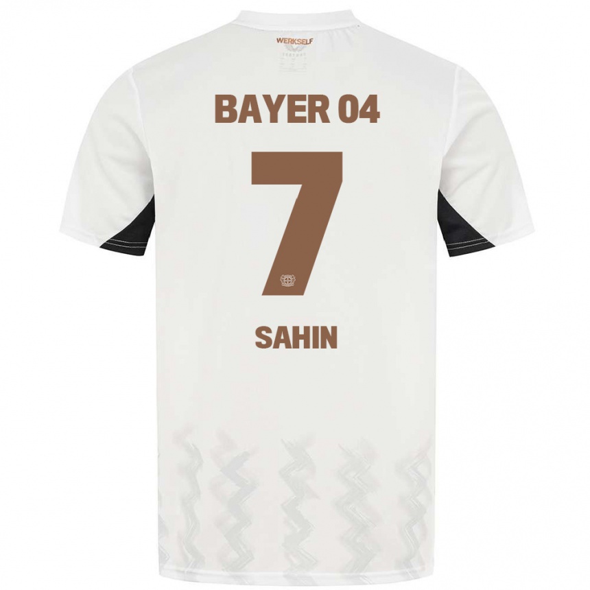 Niño Fútbol Camiseta Batuhan Sahin #7 Blanco Negro 2ª Equipación 2024/25 Argentina