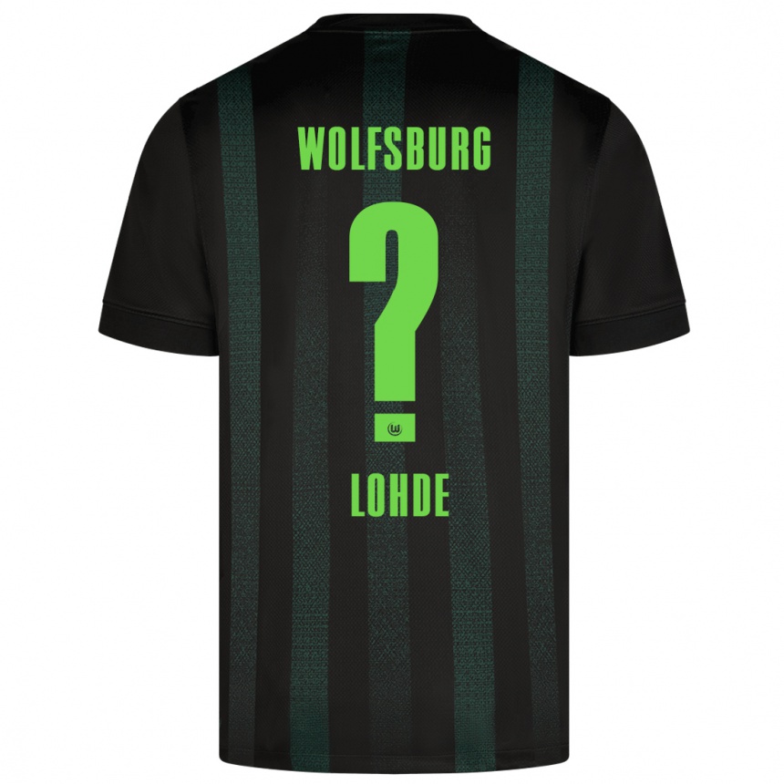 Niño Fútbol Camiseta Sven Lohde #0 Verde Oscuro 2ª Equipación 2024/25 Argentina