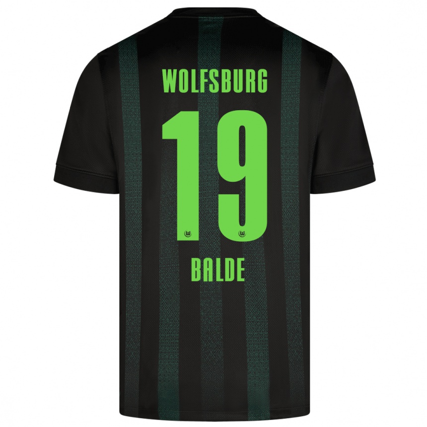 Niño Fútbol Camiseta Saido Balde #19 Verde Oscuro 2ª Equipación 2024/25 Argentina