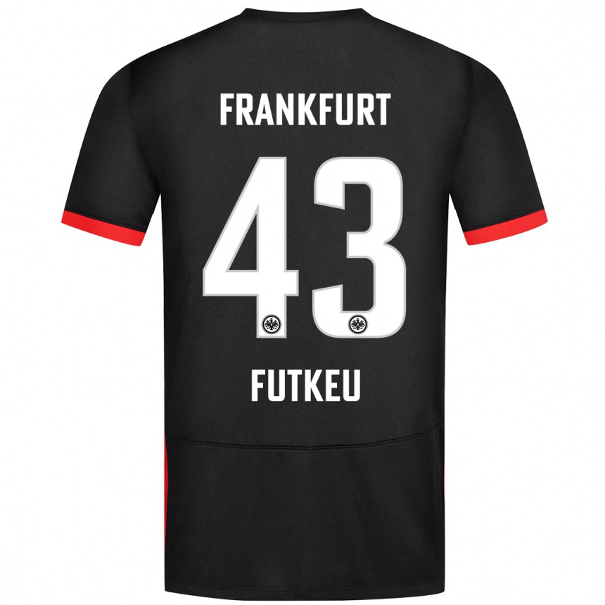 Niño Fútbol Camiseta Noel Futkeu #43 Negro 2ª Equipación 2024/25 Argentina