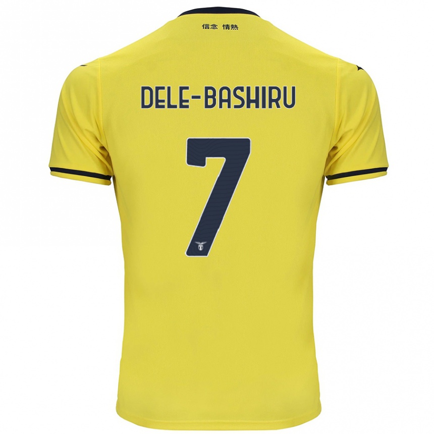 Niño Fútbol Camiseta Fisayo Dele-Bashiru #7 Amarillo 2ª Equipación 2024/25 Argentina