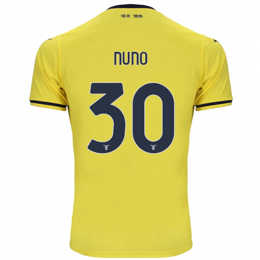 Niño Fútbol Camiseta Nuno Tavares #30 Amarillo 2ª Equipación 2024/25 Argentina