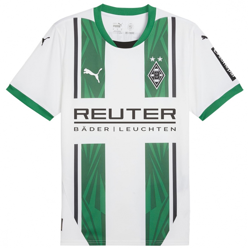 Hombre Fútbol Camiseta Chiara Rösener #16 Blanco Verde 1ª Equipación 2024/25 Argentina