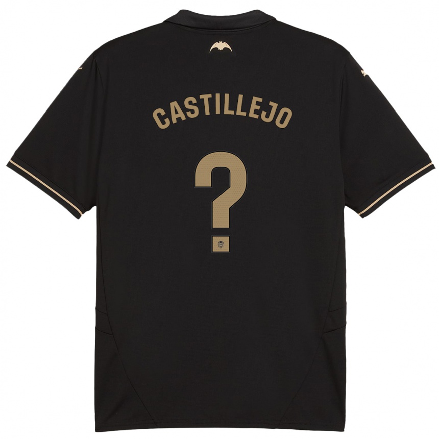 Hombre Fútbol Camiseta Samu Castillejo #0 Negro 2ª Equipación 2024/25 Argentina