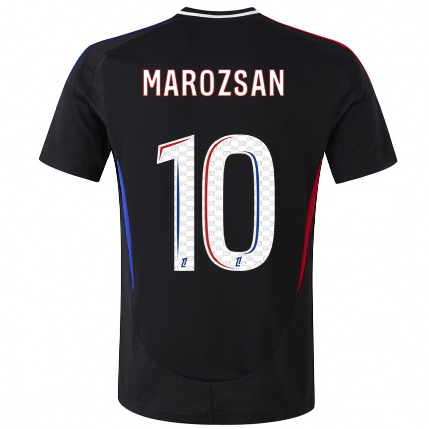 Hombre Fútbol Camiseta Dzsenifer Marozsan #10 Negro 2ª Equipación 2024/25 Argentina