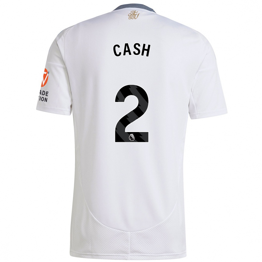 Hombre Fútbol Camiseta Matty Cash #2 Blanco 2ª Equipación 2024/25 Argentina